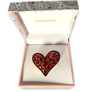 CHARTER CLUB - Heart Pin